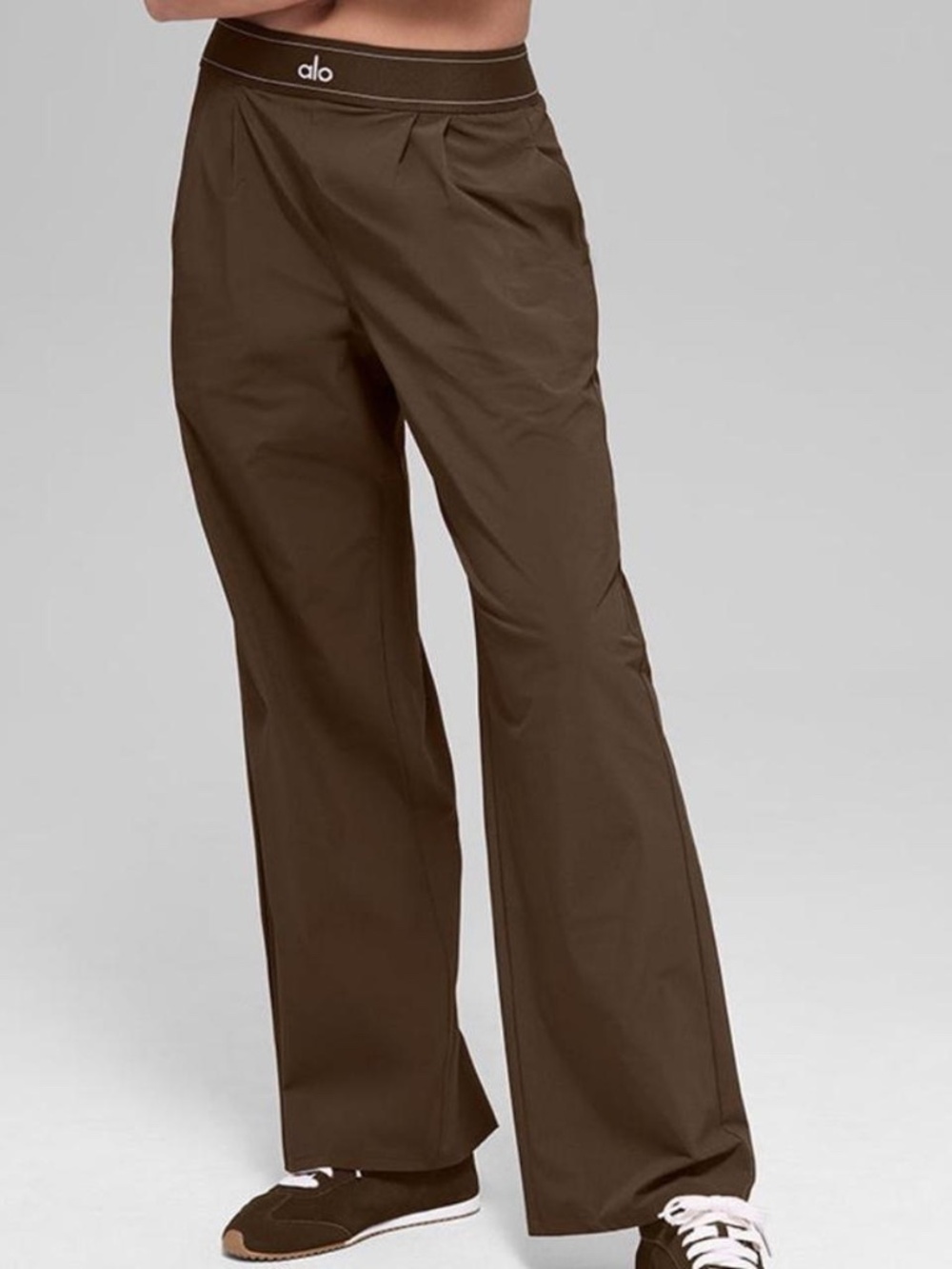 Alo yoga wide leg suit up pants pull-on stretch nwt s m l xl